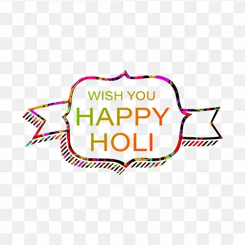 Wish you happy holi